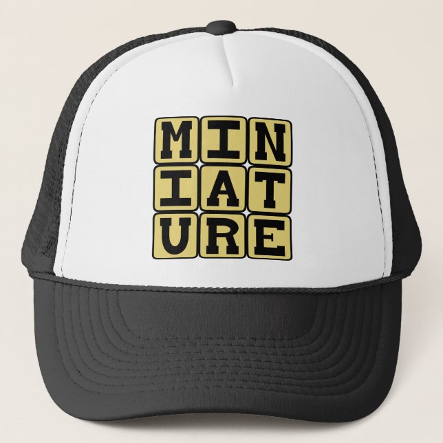 Gorra De Camionero Miniatura, pequeño coleccionable (Anverso)