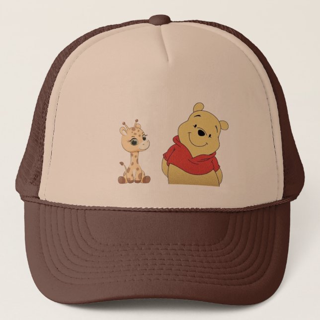 Gorra De Camionero Minimal Animal Illustration Hat (Anverso)