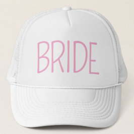 Gorra De Camionero Minimalist Bride Hat