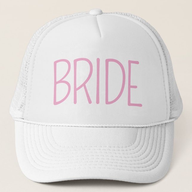 Gorra De Camionero Minimalist Bride Hat (Anverso)