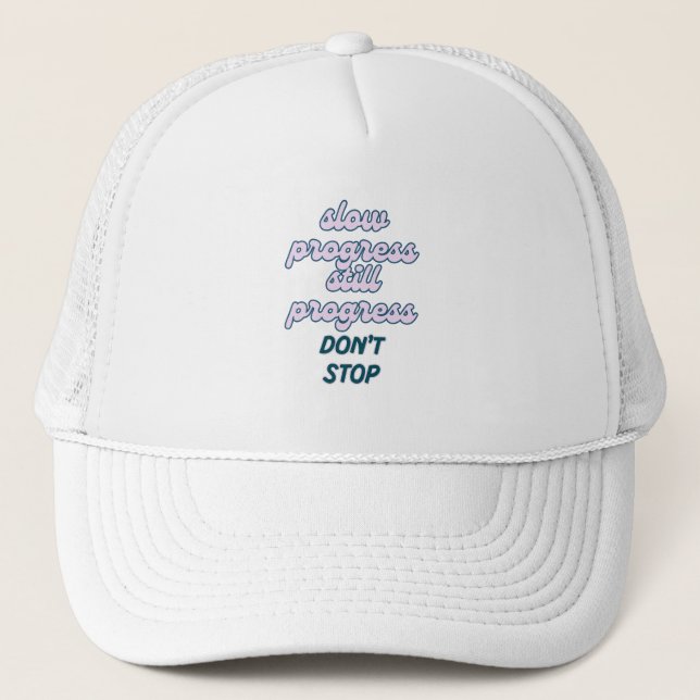 Gorra De Camionero Minimalist Motivational Quote Baseball Cap (Anverso)