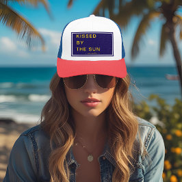 Gorra De Camionero Minimalist Personalized Kissed by the Sun