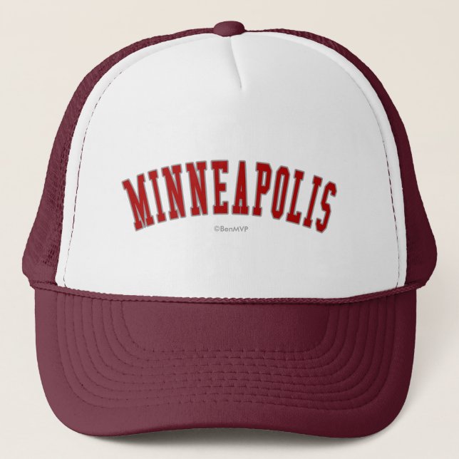 Gorra De Camionero Minneapolis (Anverso)