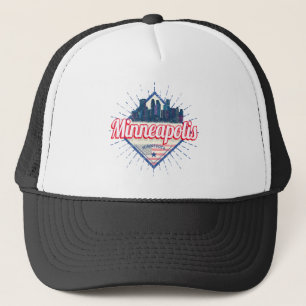 Gorra De Camionero Minneapolis Minnesota Estados Unidos Skyline