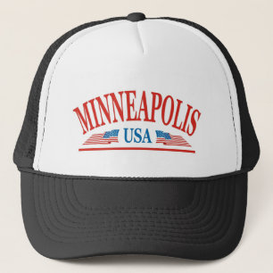 Gorra De Camionero Minneapolis Minnesota los E.E.U.U.