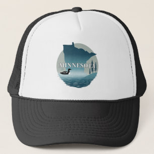 Gorra De Camionero Minnesota Estados Unidos de América