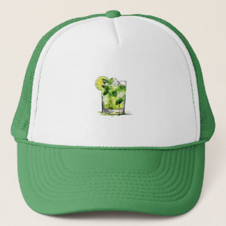 Gorra De Camionero Mint Mojito Con Lime