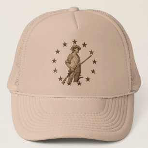 Gorra De Camionero Minuteman de la concordia
