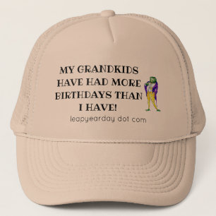 GORRA DE CAMIONERO MIS GRANDKIDS HAN TENIDO MÁS CUMPLEAÑOS