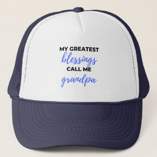 Gorra De Camionero Mis mayores bendiciones me llaman negro abuelo