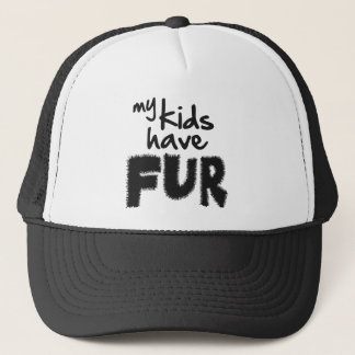 Gorra De Camionero Mis niños tienen piel