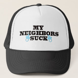 Gorra De Camionero Mis vecinos chupan