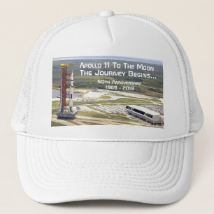 Gorra De Camionero Misión Apolo 11 al Aniversario de la Luna