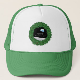 Gorra De Camionero Misión de la Víspera de la Luna de Apolo 8