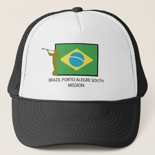 GORRA DE CAMIONERO MISIÓN DEL SUR LDS DEL BRASIL PORTO ALEGRE (Anverso)