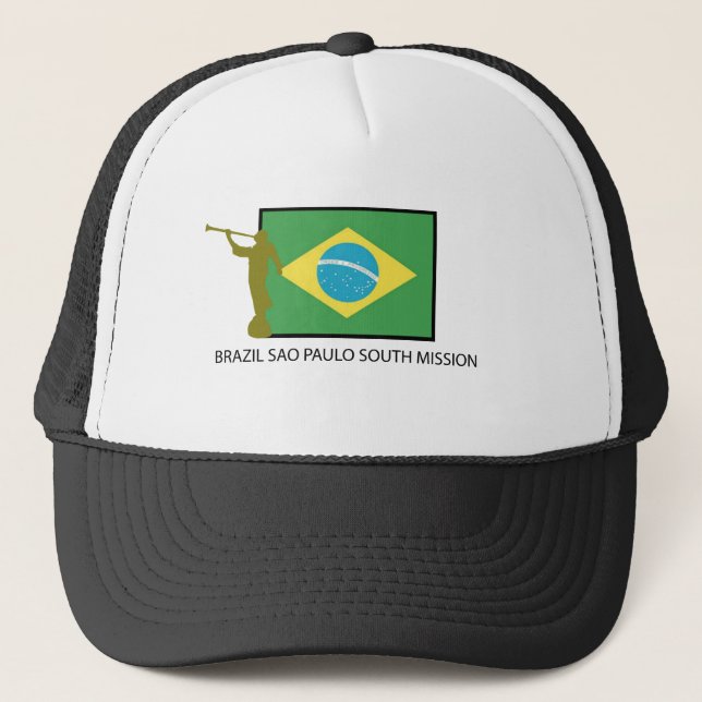GORRA DE CAMIONERO MISIÓN DEL SUR LDS DEL BRASIL SAO PAULO (Anverso)