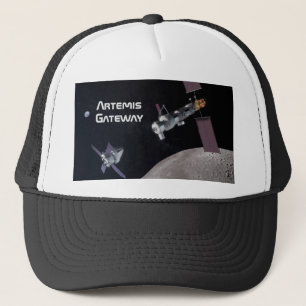 Gorra De Camionero Misión Moon de Artemis Orion SLS
