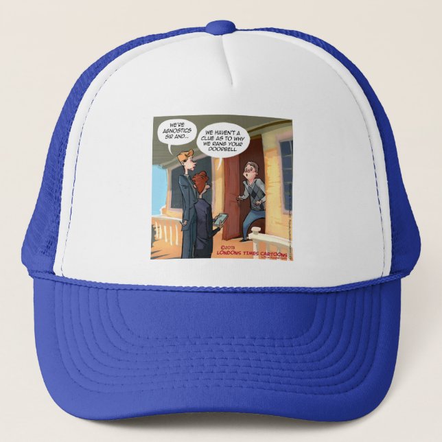 Gorra De Camionero Misioneros agnósticos graciosos (Anverso)