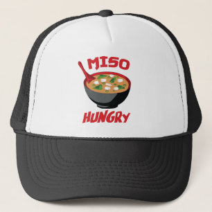 Gorra De Camionero Miso Hungry Funny Food Kawaii