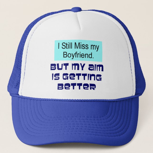 Gorra De Camionero Miss Boyfriend (Anverso)