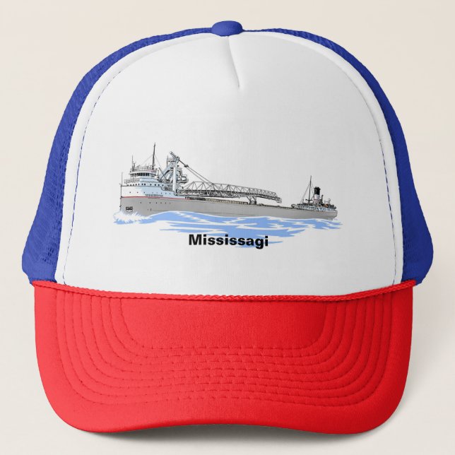 Gorra De Camionero Mississagi, carguero de los Grandes Lagos (Anverso)