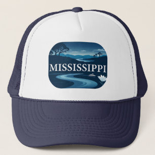 Gorra De Camionero Mississippi Estados Unidos de América
