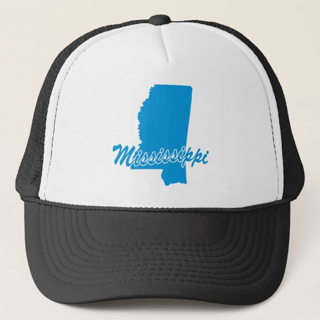 Gorra De Camionero Mississippi Estatal (Anverso)