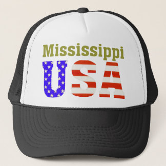 Gorra De Camionero ¡Mississippi los E.E.U.U.!