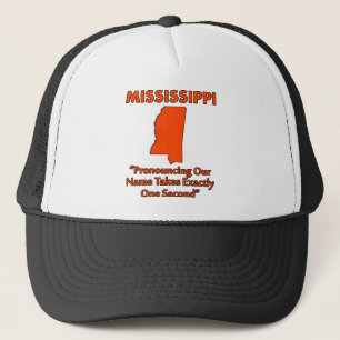Gorra De Camionero Mississippi - pronunciarlo tarda un segundo
