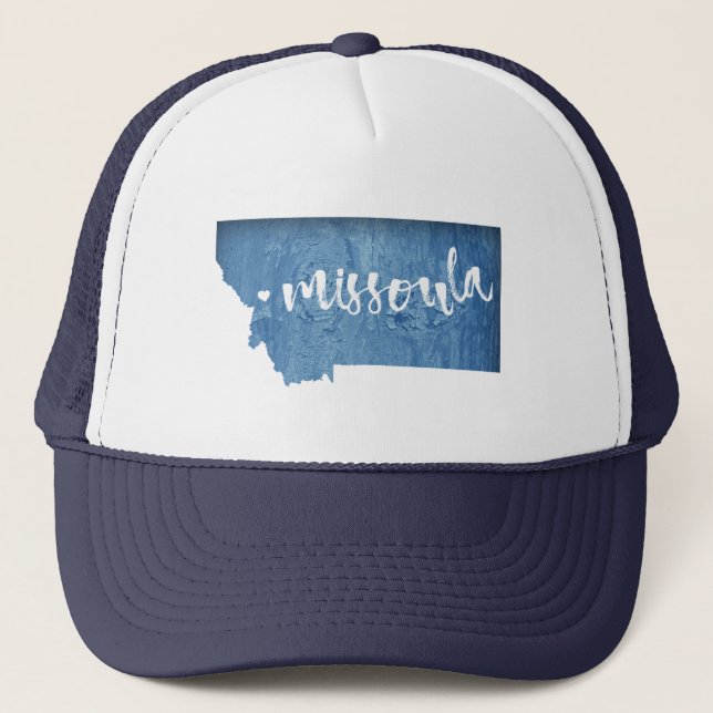 Gorra De Camionero Missoula, Montana (Anverso)