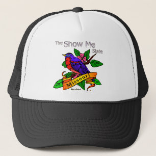 Gorra De Camionero Missouri me muestra el Bluebird