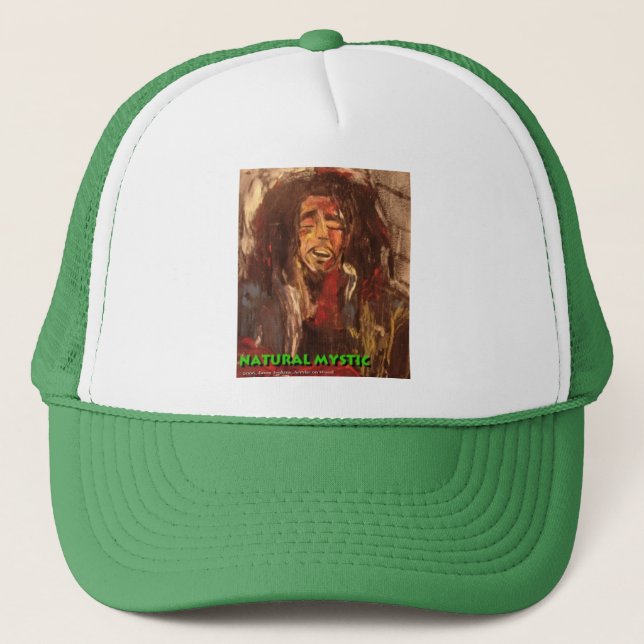 Gorra De Camionero Místico Natural (Anverso)