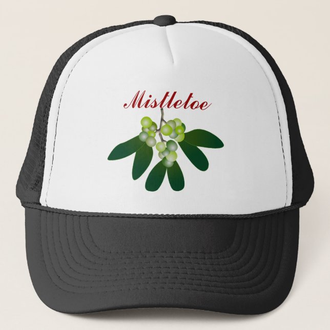Gorra De Camionero Mistletoe (Anverso)