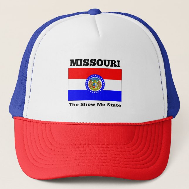 Gorra De Camionero Misuri, El Estado Muestra Me, (Anverso)