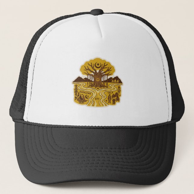 Gorra De Camionero Mitología de Nunusaku (Anverso)