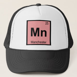 Gorra De Camionero Mn - Manchester New Hampshire Chemistry Symbol