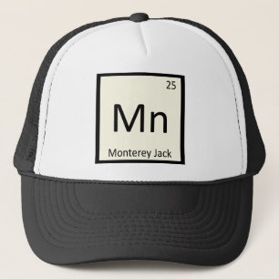 Gorra De Camionero Mn - Tabla periódica de química de queso de Monter