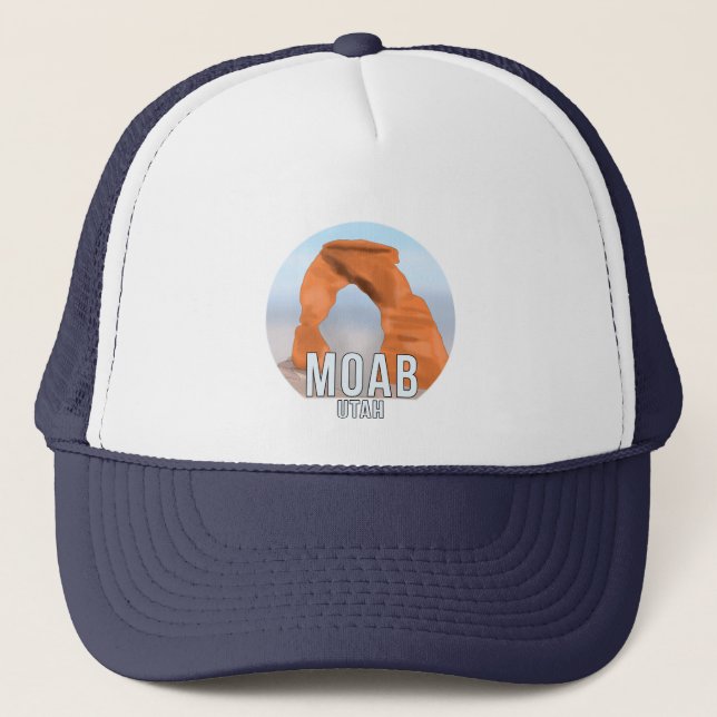 Gorra De Camionero Moab Utah (Anverso)