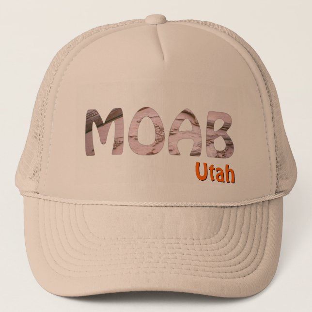 Gorra De Camionero Moab, Utah (Anverso)