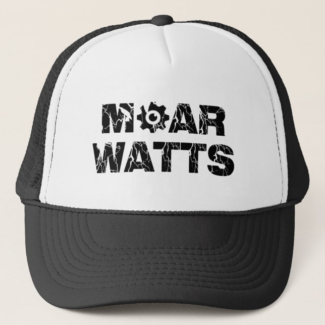 Gorra De Camionero Moar Watts (Anverso)