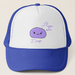 Gorra De Camionero Mochi Lindo de Hipopótamo Mochi Divertido de Anima