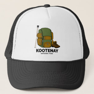 Gorra De Camionero Mochila del Parque Nacional Kootenay