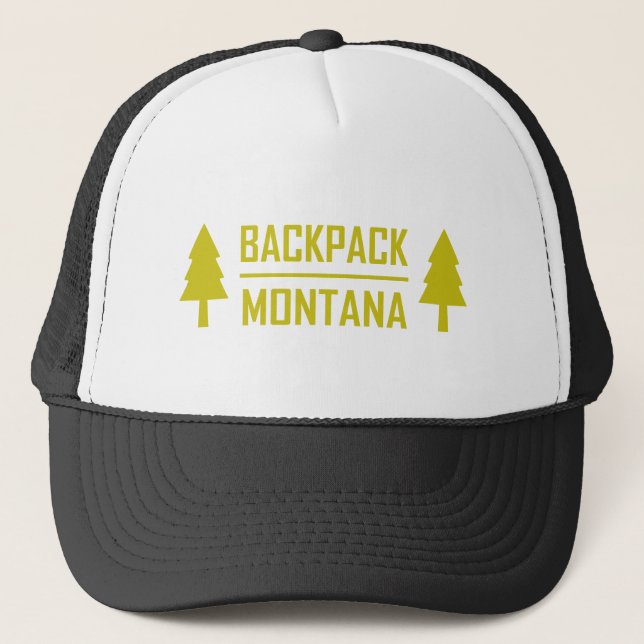 Gorra De Camionero Mochila Montana (Anverso)