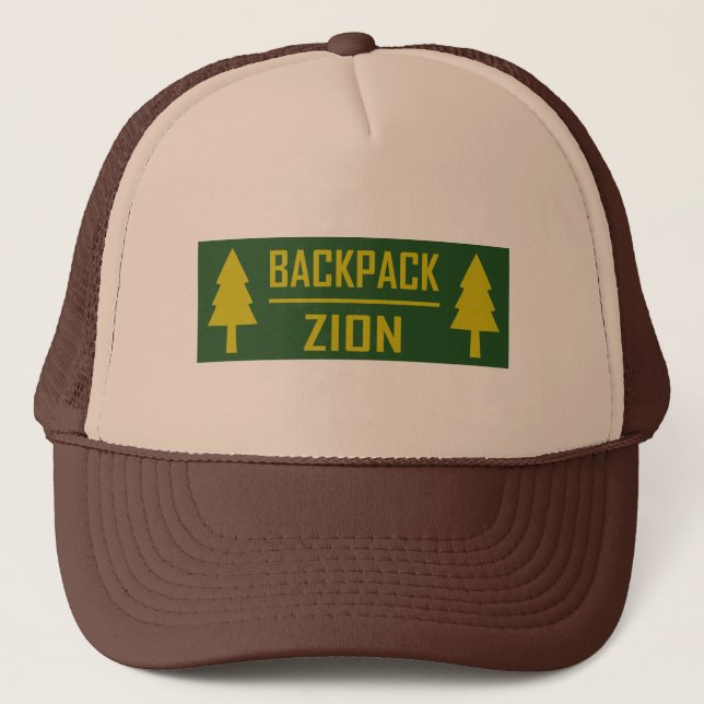 Gorra De Camionero Mochila Zion (Anverso)