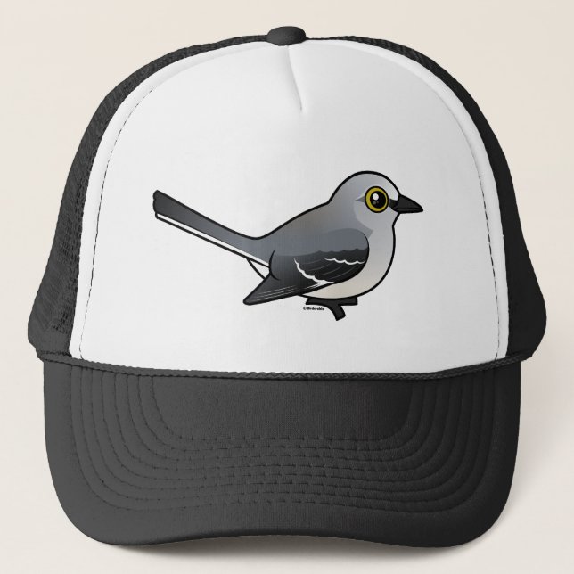 Gorra De Camionero Mockingbird septentrional de Birdorable (Anverso)