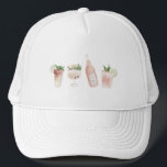 Gorra De Camionero moda de fin de semana de bach de gambas rosadas y<br><div class="desc">moda de fin de semana de bach y bachillerato de beicon con diseño moderno y elegante. Ilustraciones bonitos y elegantes,  parte de una colección.</div>