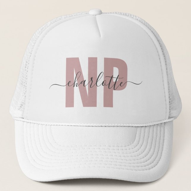 Gorra De Camionero Moda de Graduación de Enfermero Profesional Person (Anverso)