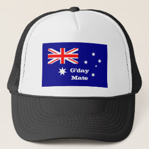 Gorra De Camionero Moda de la bandera australiana y del mate de los d