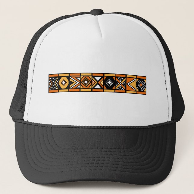 Gorra De Camionero Modelo africano (Anverso)