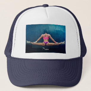 Gorra De Camionero Modelo De Gimnasio Femenino Split Thunder_Cove